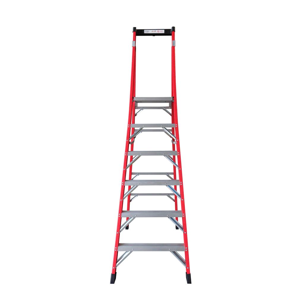 DuraDrive 6 ft. Fiberglass Platform Ladder, 300 Lbs. Grade 1A