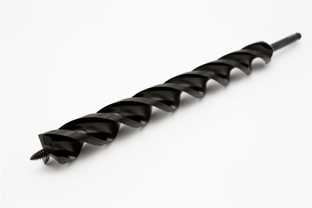 WoodOwl 1-1/4 in. x 18 in. Nail Chipper Tri-Cut Auger Bit