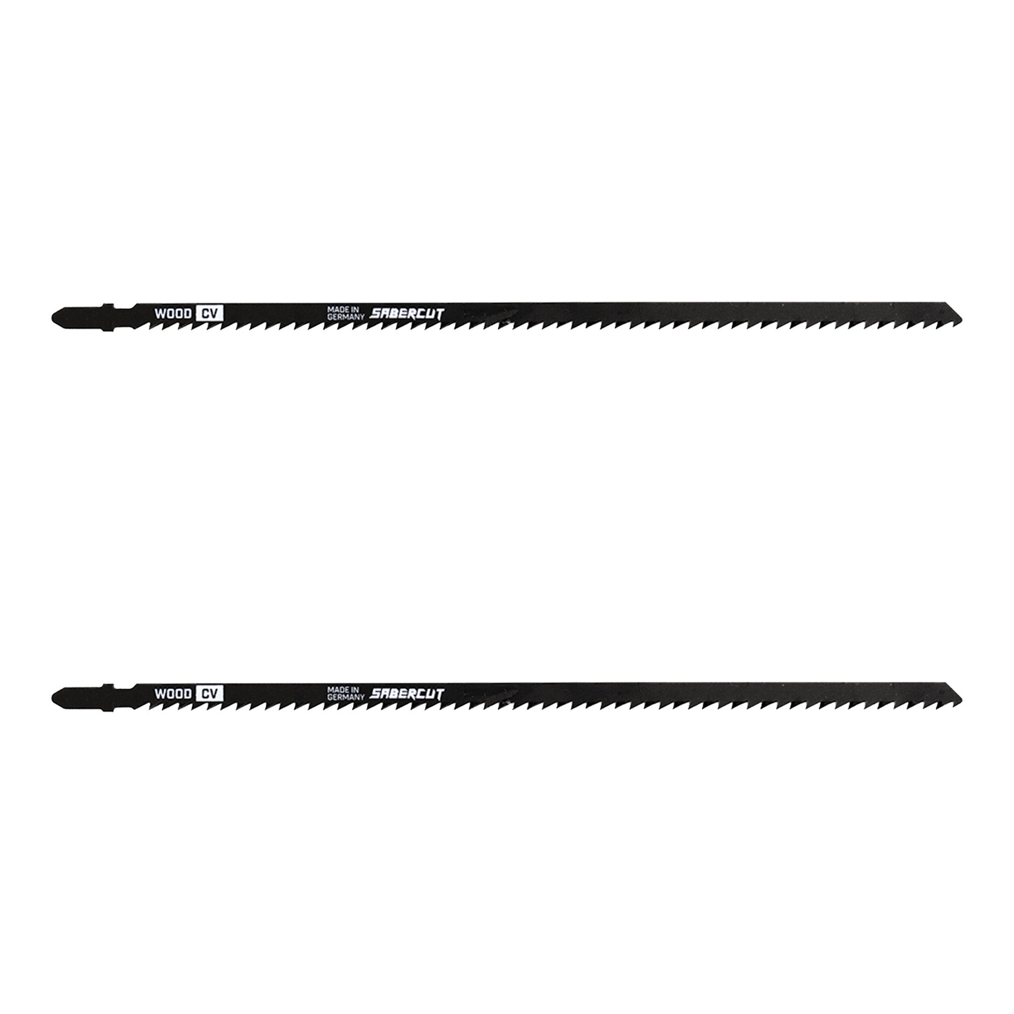 Sabercut 10 in. x 6TPI Thick Kerf, Extra Long T-Shank Jigsaw Blade for Ultra-Fast on Wood (2-pack)