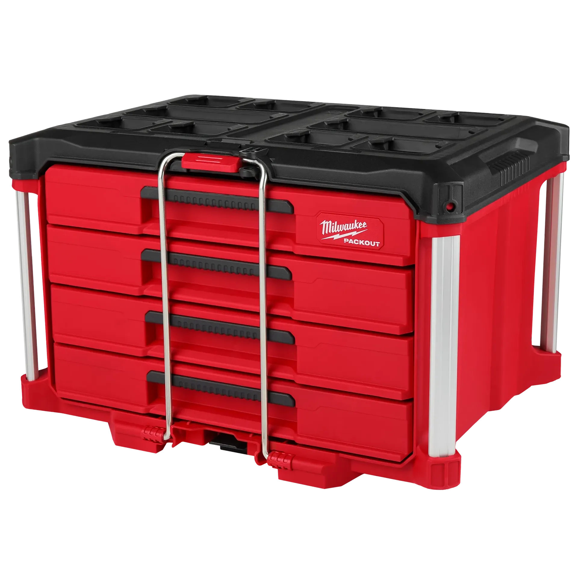 Milwaukee 48-22-8444 PACKOUT™ 4 Drawers 50 lb Polypropylene Tool Box