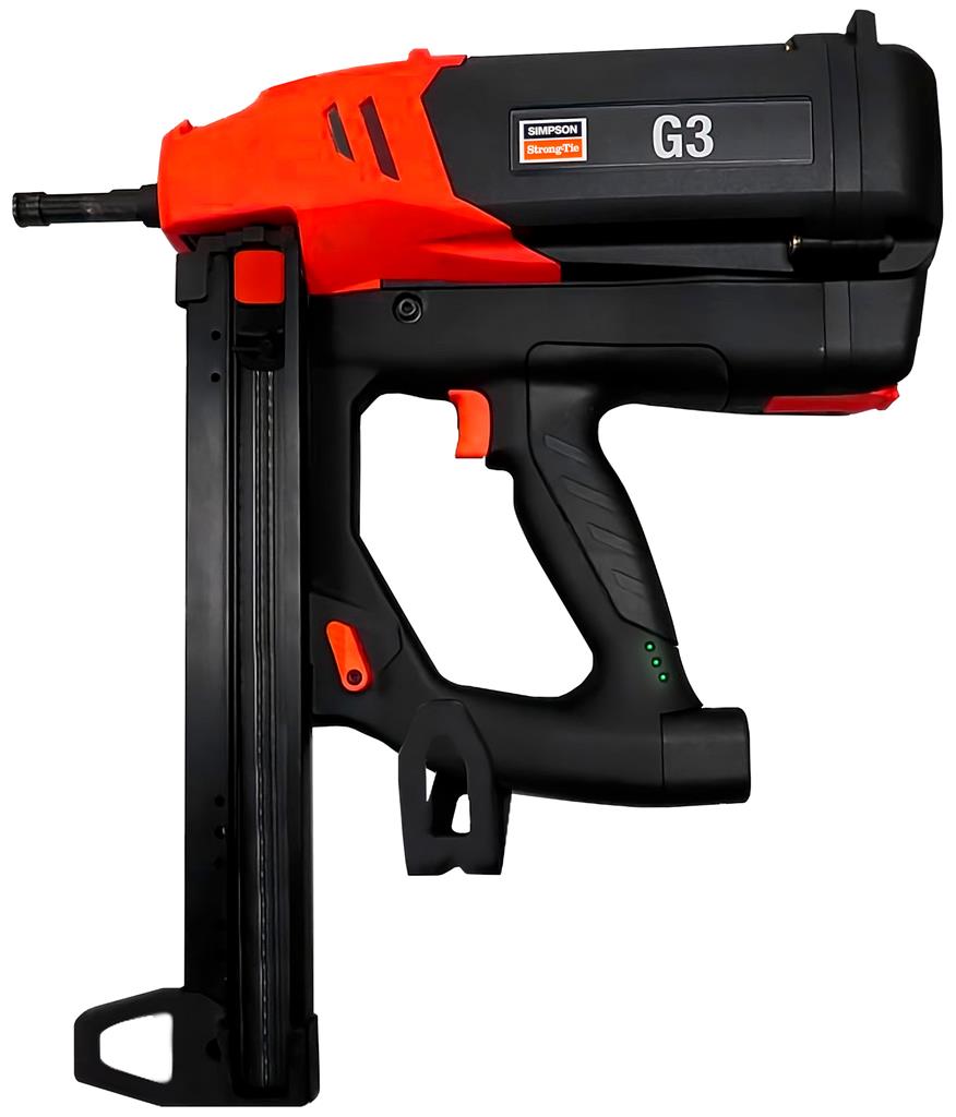 Simpsons G3 1/2 - 1-1/2 in 0.24-0.3 in Lithium-Ion Gas Actuated Fastening Tool (Nailer)