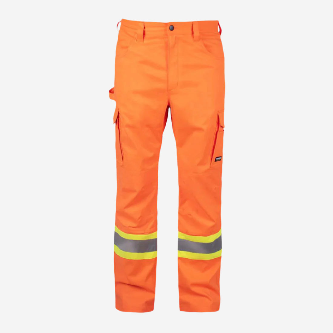 Terra 11-6618 Men's 30 in High-Visibility Orange Stretch Cargo Pant