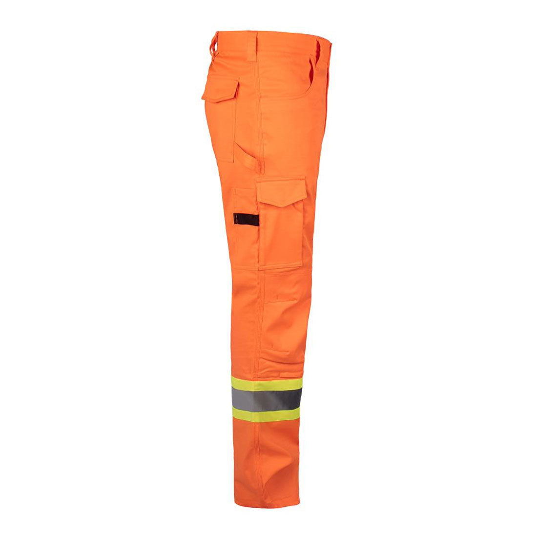 Terra 11-6618 Men's 30 in High-Visibility Orange Stretch Cargo Pant