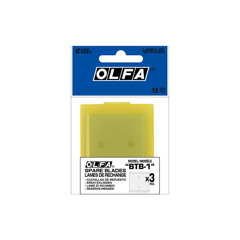 Olfa Scraper Replacement Blades 43mm 3 Pack