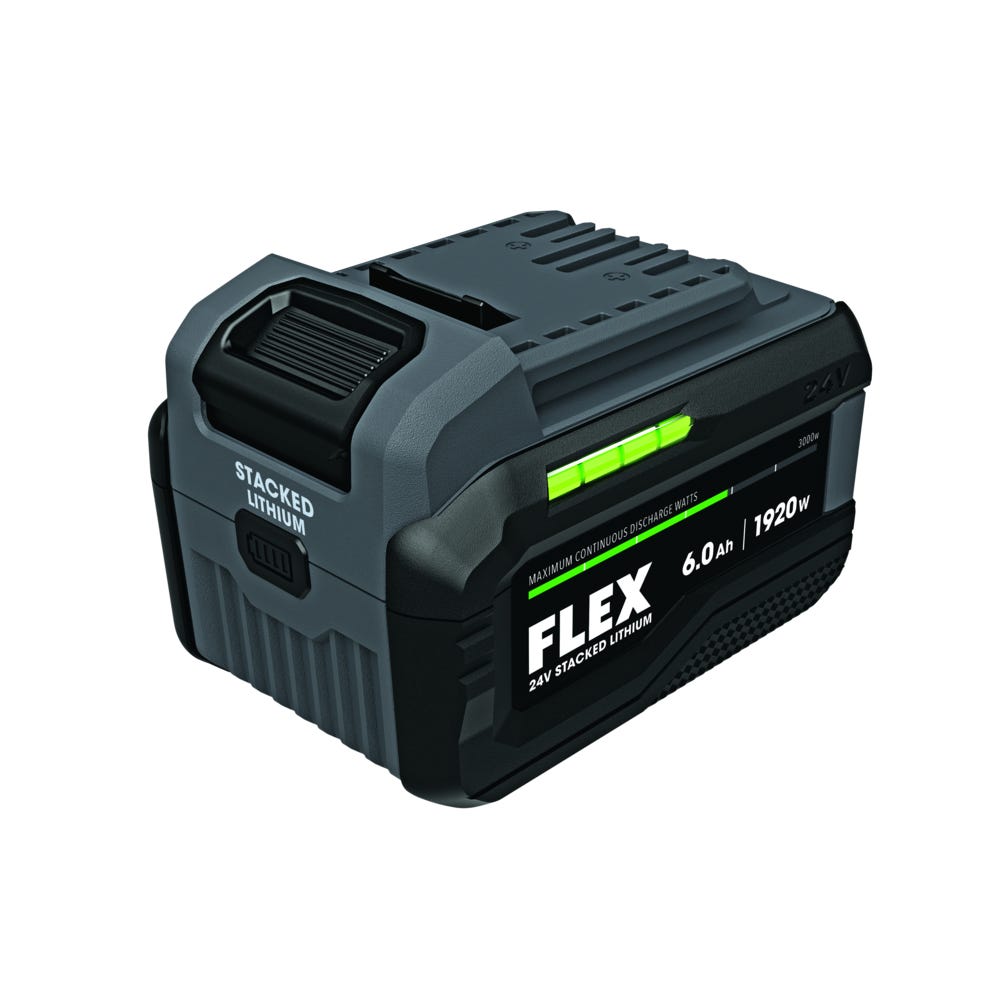 Flex FX0421-1H 24V Stacked Lithium Starter Kit (1 x 6.0 Ah & 1 Rapid Charger)