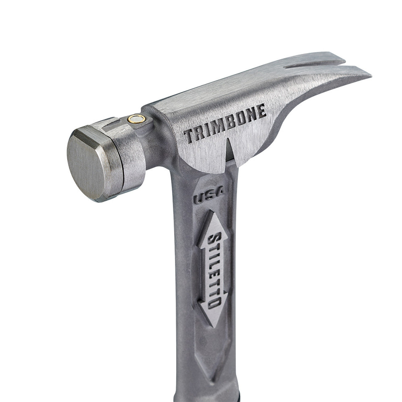Stiletto TRMB 10 oz Smooth Face Curved Handle Titanium Hammer
