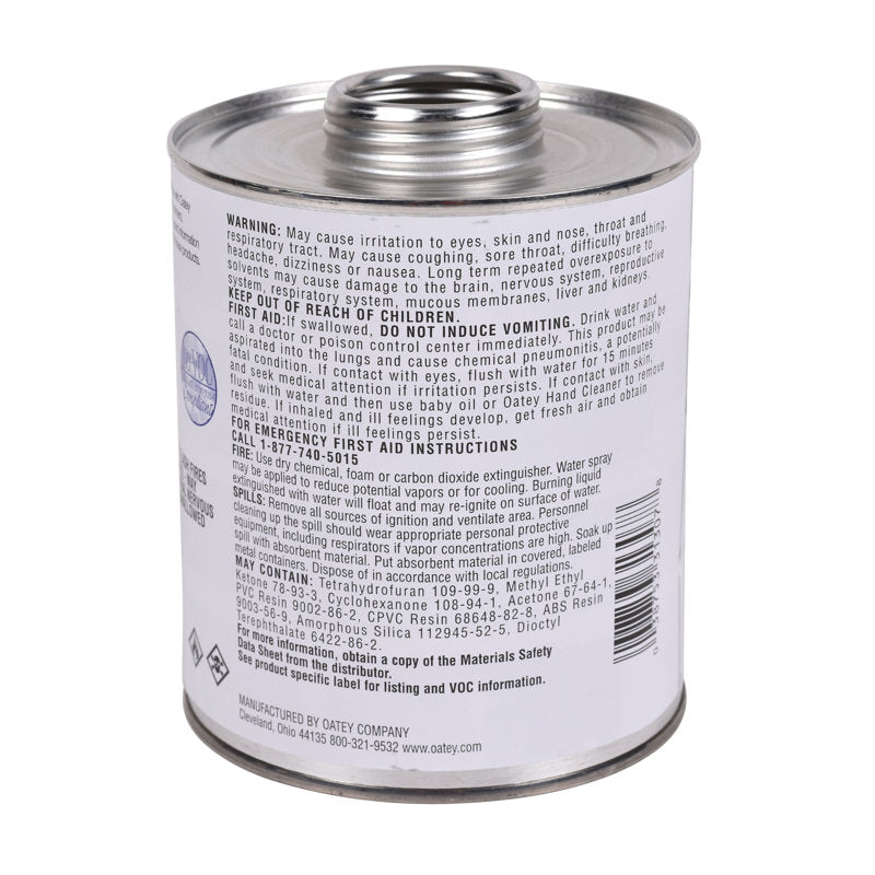 Oatey 31307 32 oz Stainless Steel Replacement Cement Can