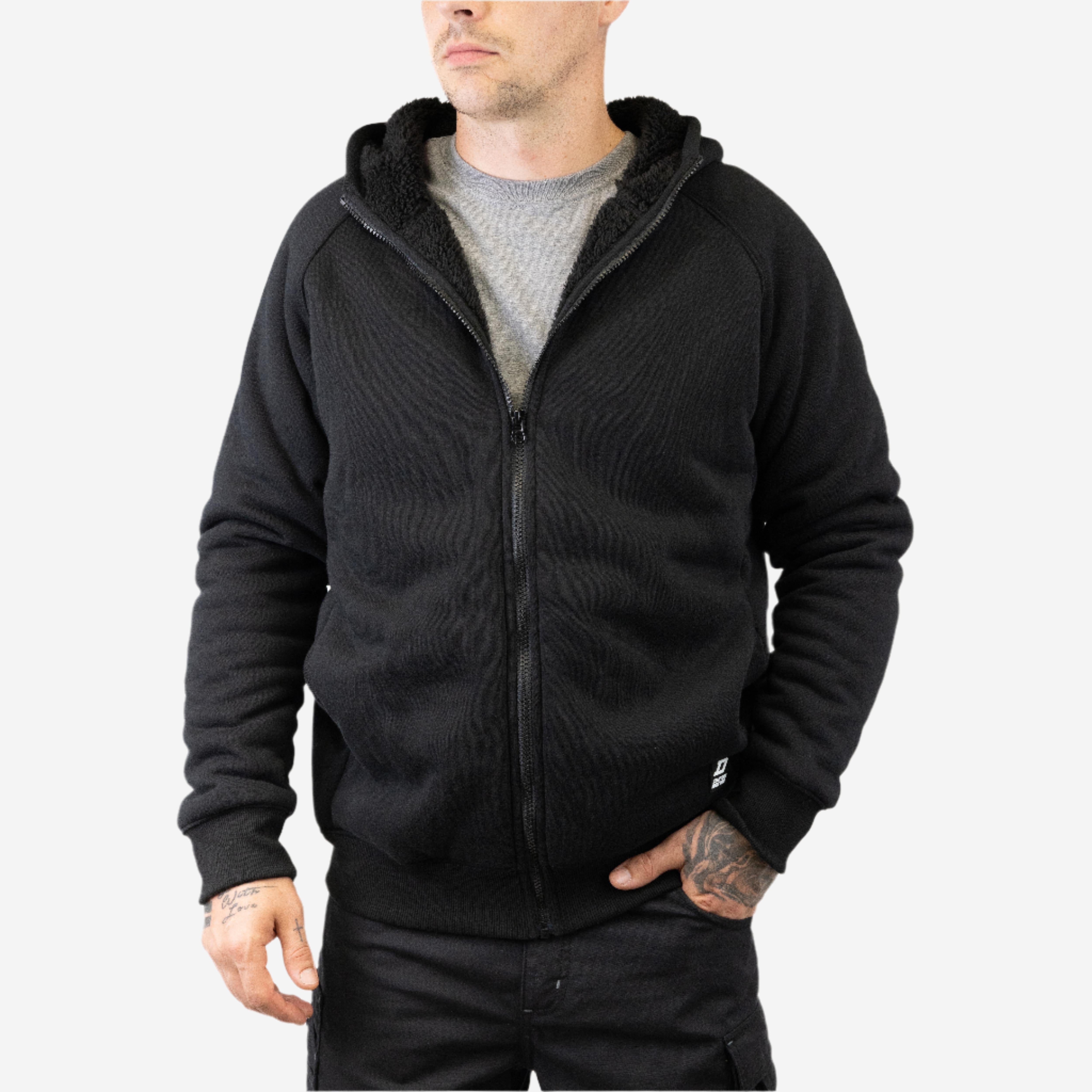 DuraDrive Sherpa Full-Zipper Hoodie