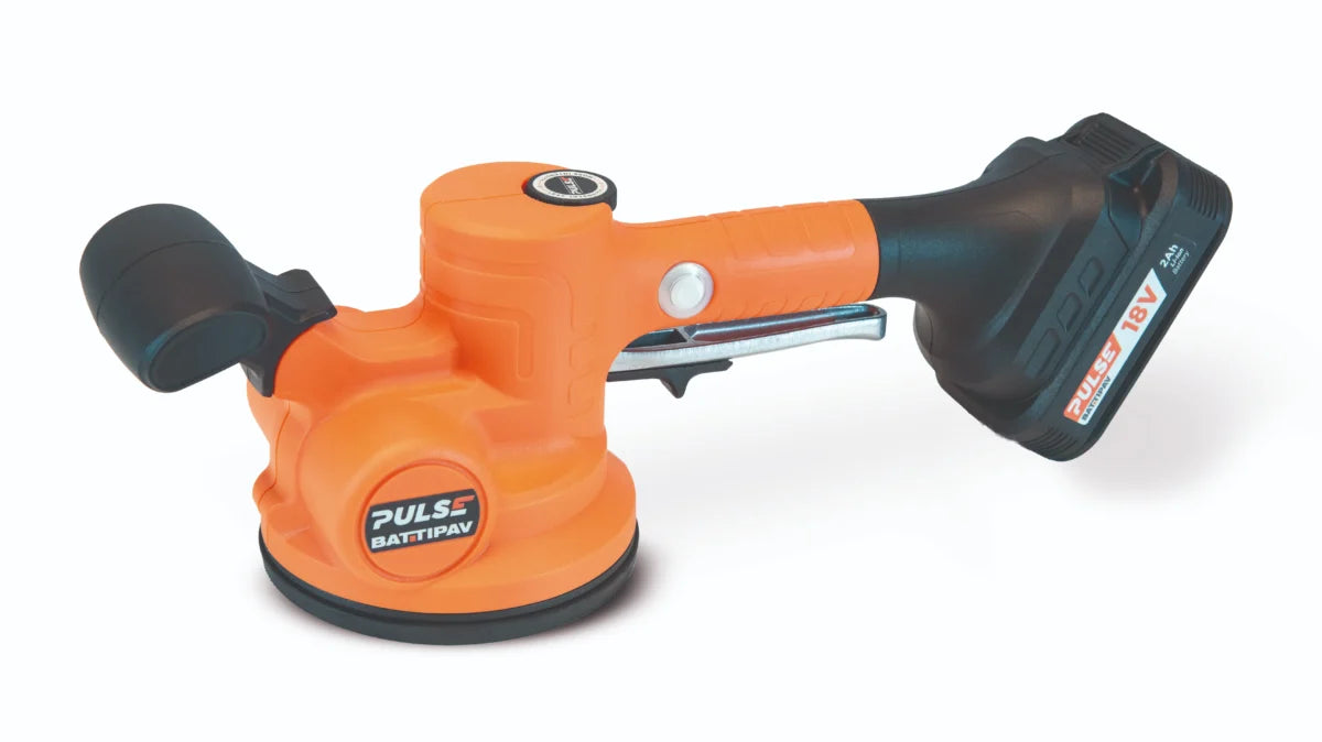Battipav 18V Pulse Tile Vibrator and Suction Cup Kit (1 x 2.0 Ah)