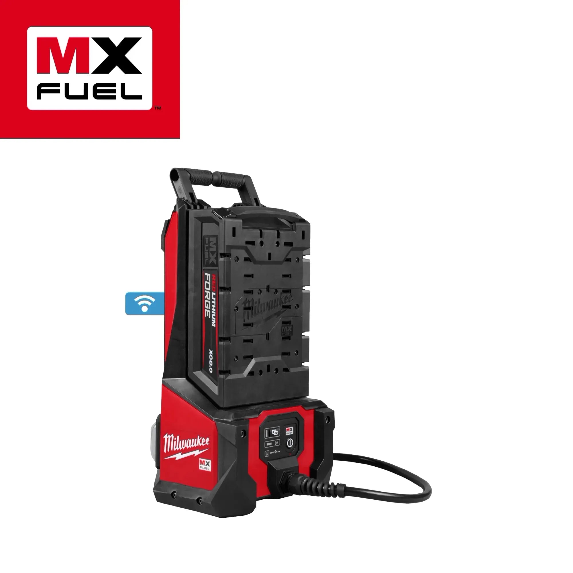 Milwaukee MXF372-2XC MX FUEL™ Cordless High Cycle Concrete Vibrator Kit (2 x 8.0 Ah)