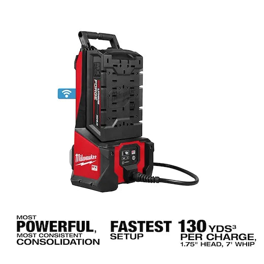 Milwaukee MXF372-2XC MX FUEL™ Cordless High Cycle Concrete Vibrator Kit (2 x 8.0 Ah)