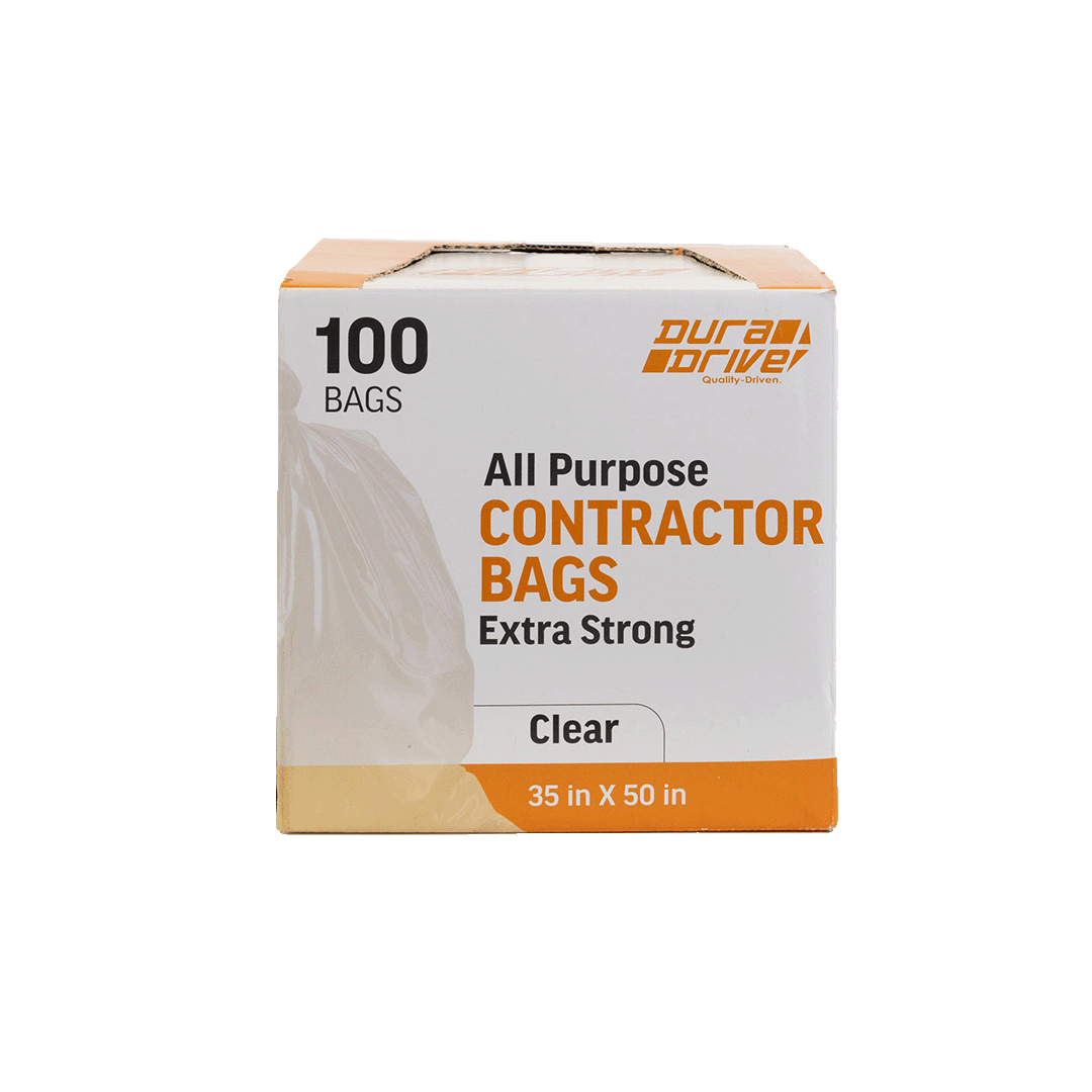 DuraDrive 158 L Extra Strong Clear Garbage Bag (100 Pack)