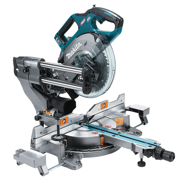 Makita LS002GM102 40Vmax XGT Brushless 8-1/2 in. Dual Compound Mitre Saw with AWS Kit (4.0Ah x1)