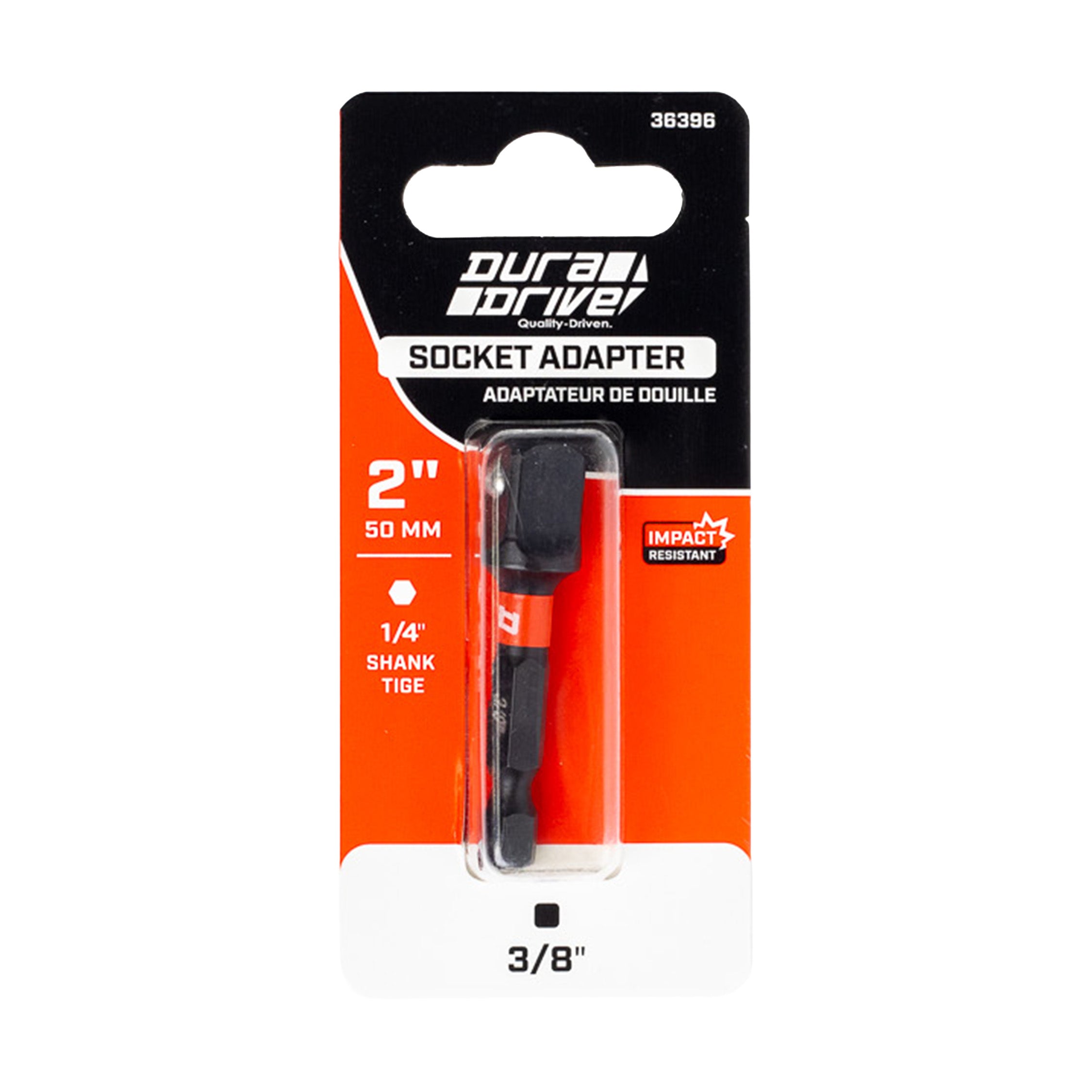 DuraDrive 2.0 Socket Adapter 1/4" To 3/8"