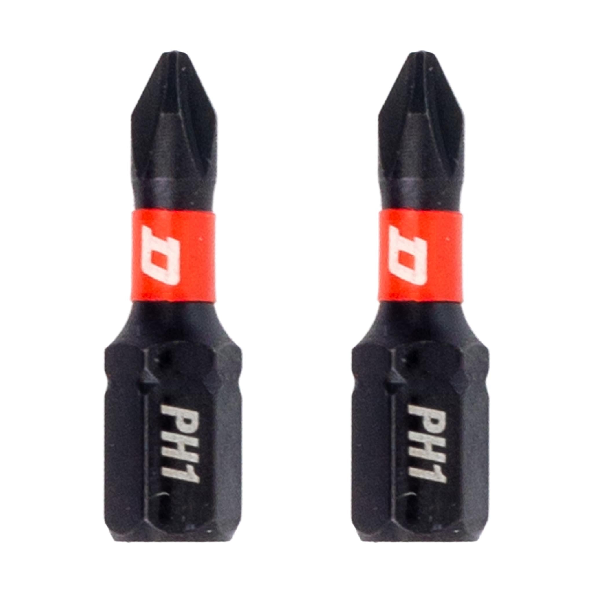 DuraDrive 2.0 PH1 x 1" Impact Driver Bit (2-Pack)