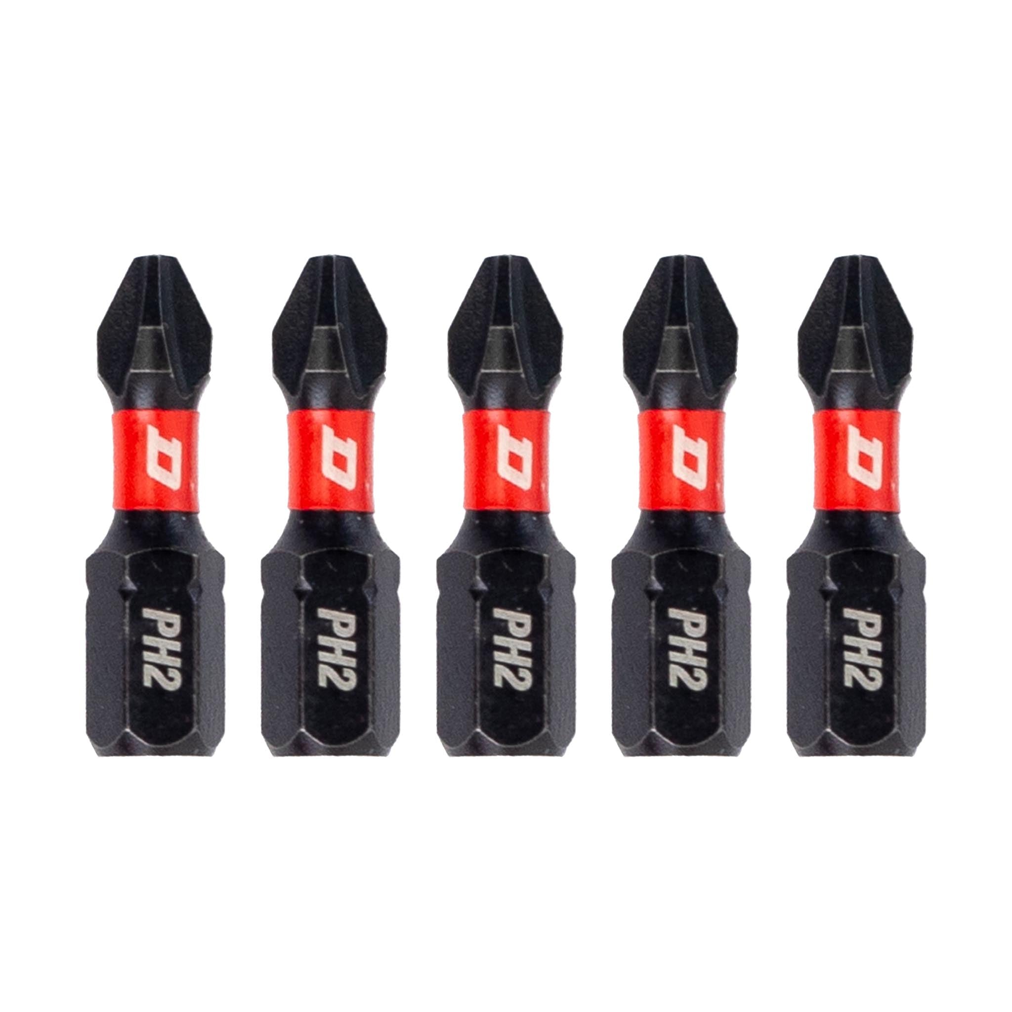 DuraDrive 2.0 PH2 x 1" Impact Driver Bit (5-Pack)