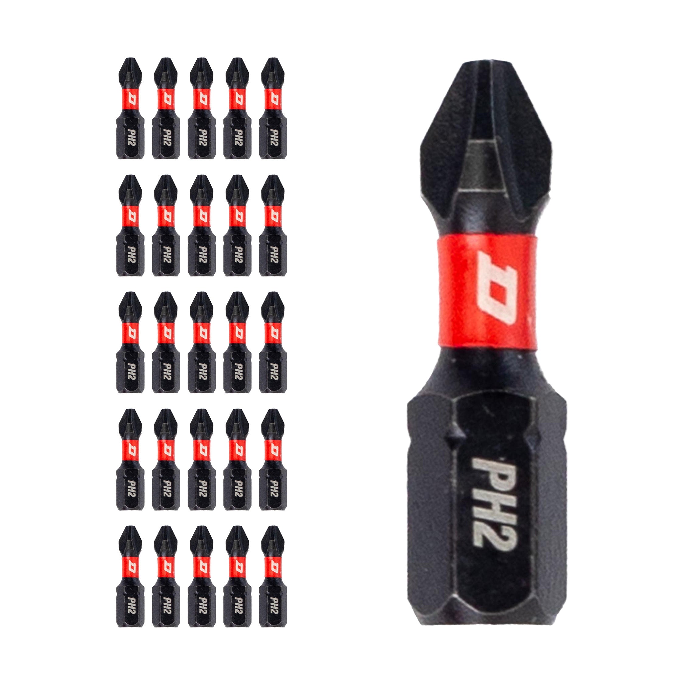 DuraDrive 2.0 PH2 x 1" Impact Driver Bit (25-Pack)