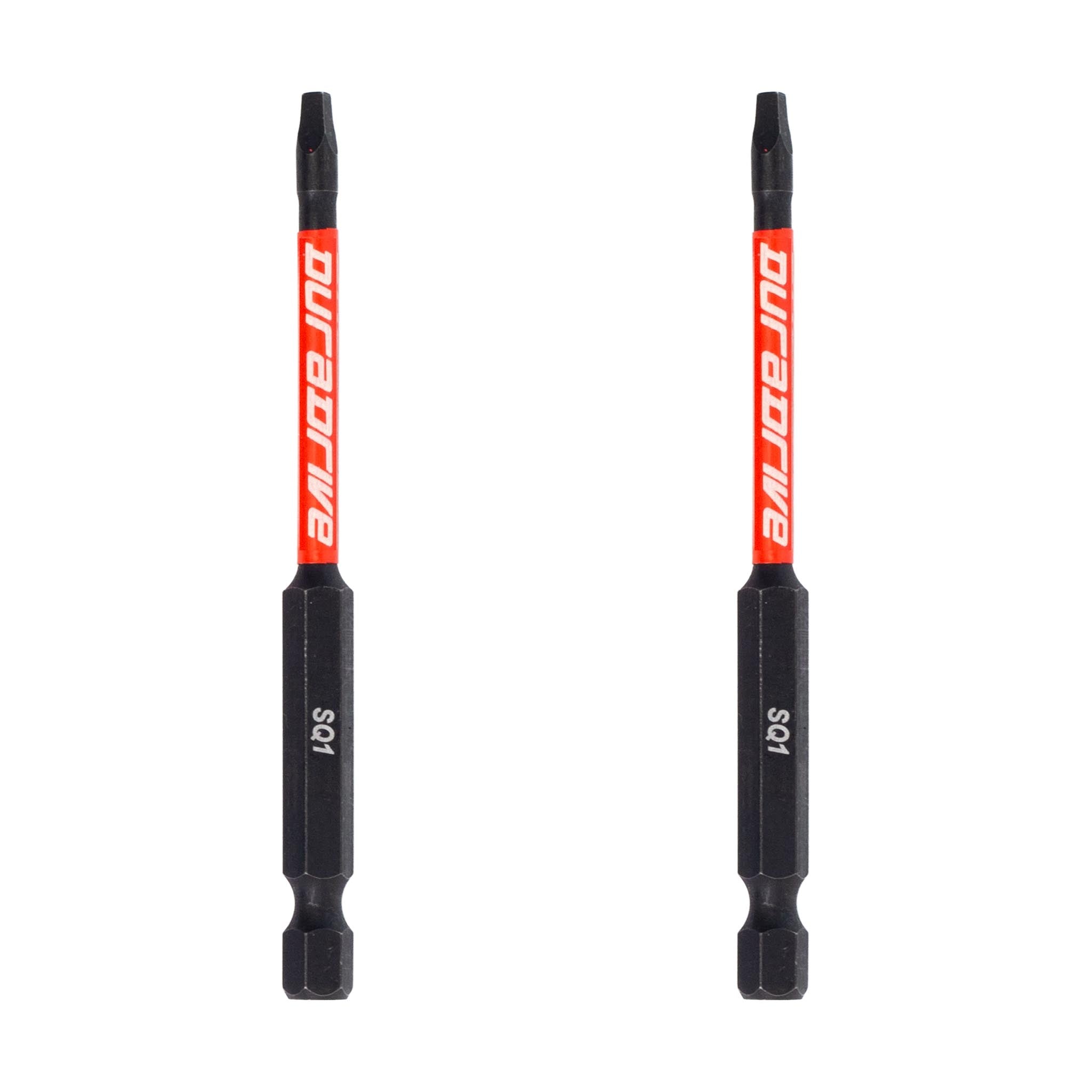 DuraDrive 2.0 SQ1 x 3-1/2" Impact Driver Bit (2-Pack)