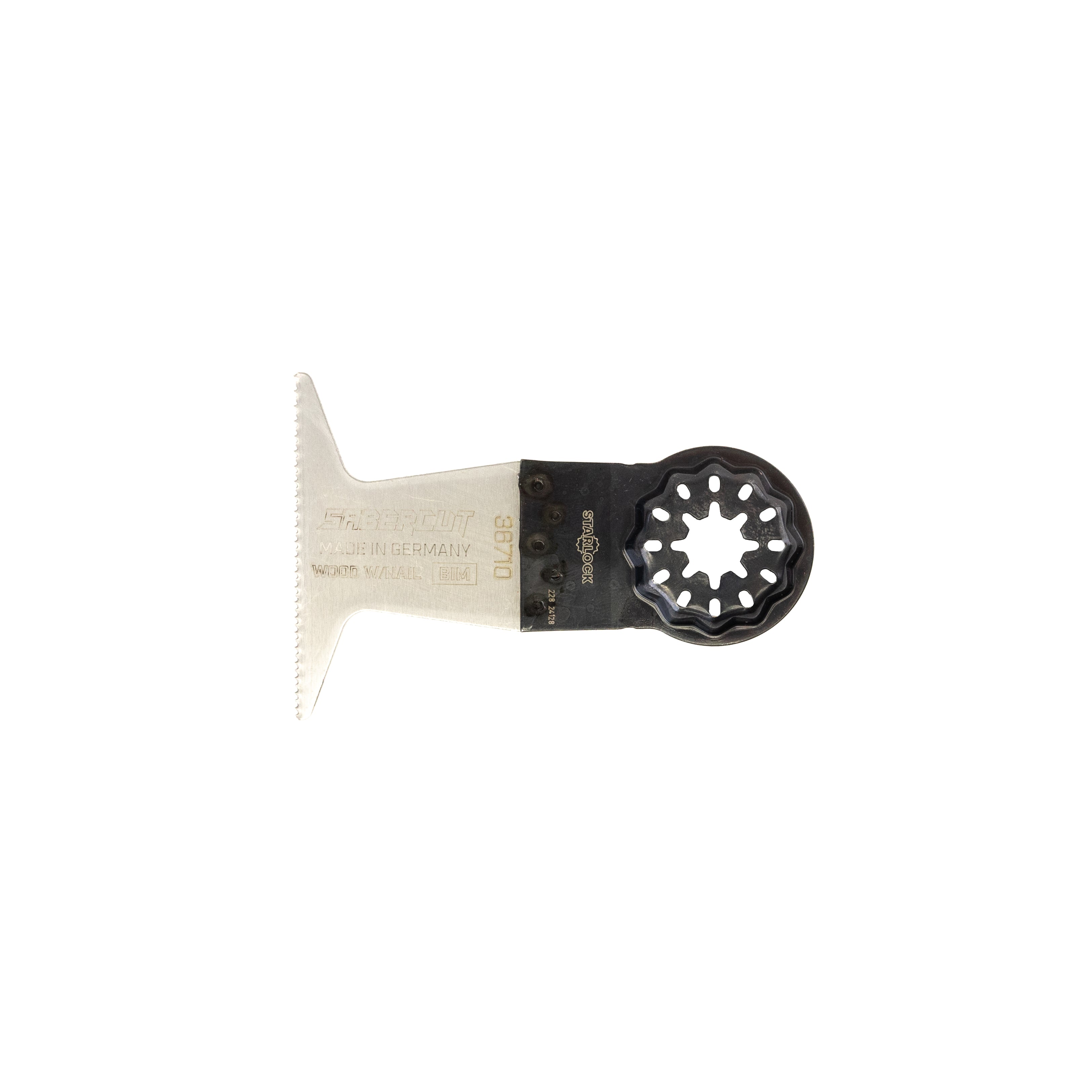 Sabercut Starlock 2-1/2 in. x 2 in. BiM Wood W/Nail Multi-Tool Blade (5-Pack)