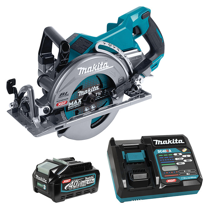 Makita RS001GM101 40V Max XGT Brushless 7-1/4 in. Circular Saw Kit (1 x 4.0 Ah)