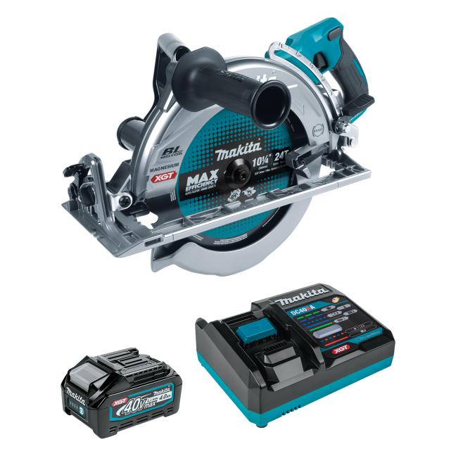 MAKITA RS002GM101 40Vmax XGT Brushless 10-1/4 in. Circular Saw Kit with AWS (4.0Ah x1)