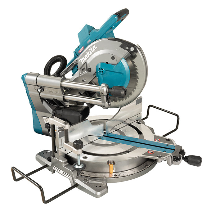 MAKITA LS004GM102 40Vmax XGT 10 in. Dual Compound Mitre Saw Kit with AWS (4.0Ah x1)