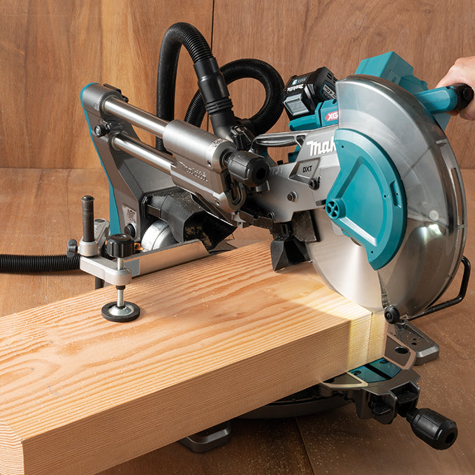 MAKITA LS004GZ 40Vmax XGT Brushless 10 in. Dual Compound Mitre Saw with AWS (Tool Only)