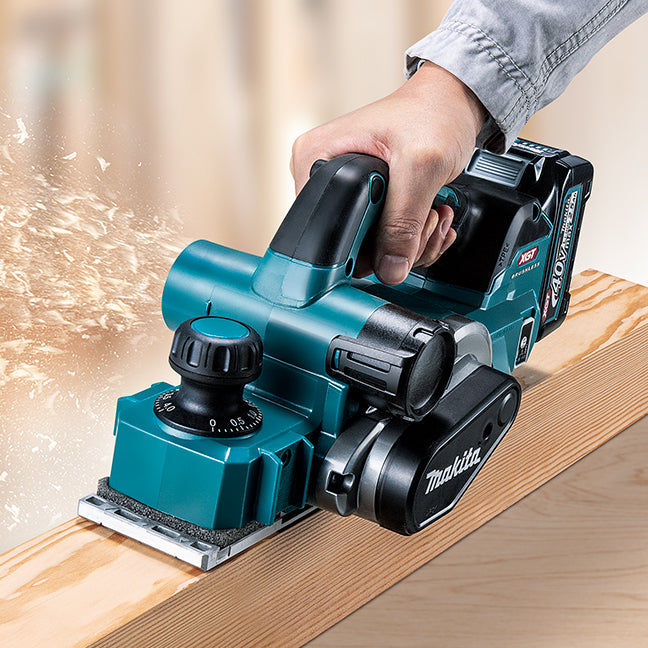 MAKITA KP001GZ 40Vmax XGT Brushless 3-1/4 in. Planer with AWS (Tool Only)