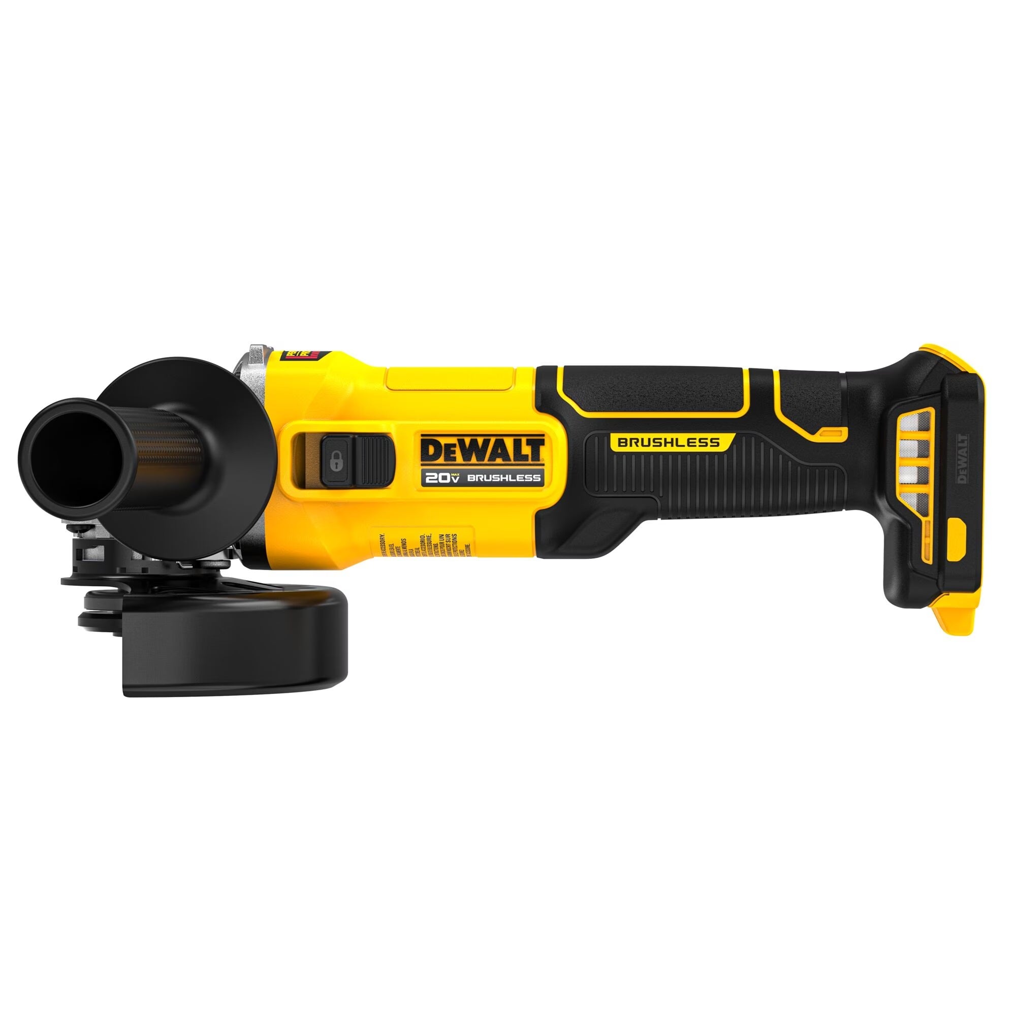 Dewalt DCG407B 20V Grinder Slide Bare 4-1/2 Inches (850W, Brake)