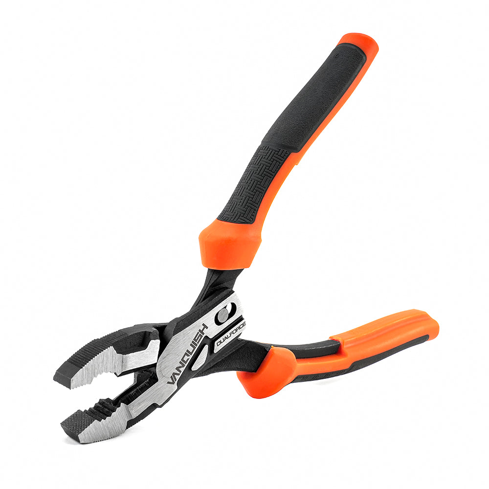 Vanquish 3014 8-1/2 in. Dual-Pivot Linemans Plier