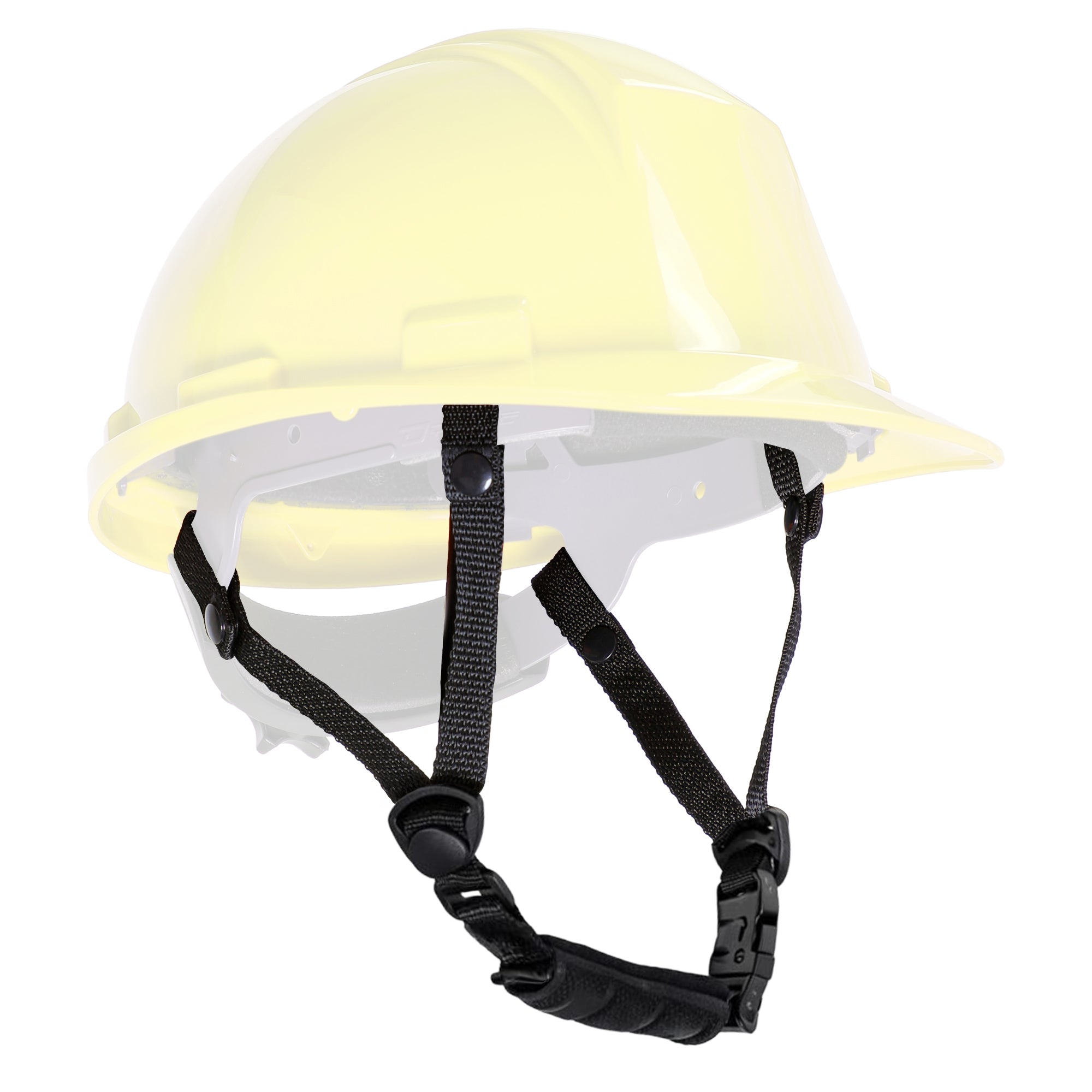 Dynamic 4-Point Magnetic Hard Hat Chin Strap w/Pad