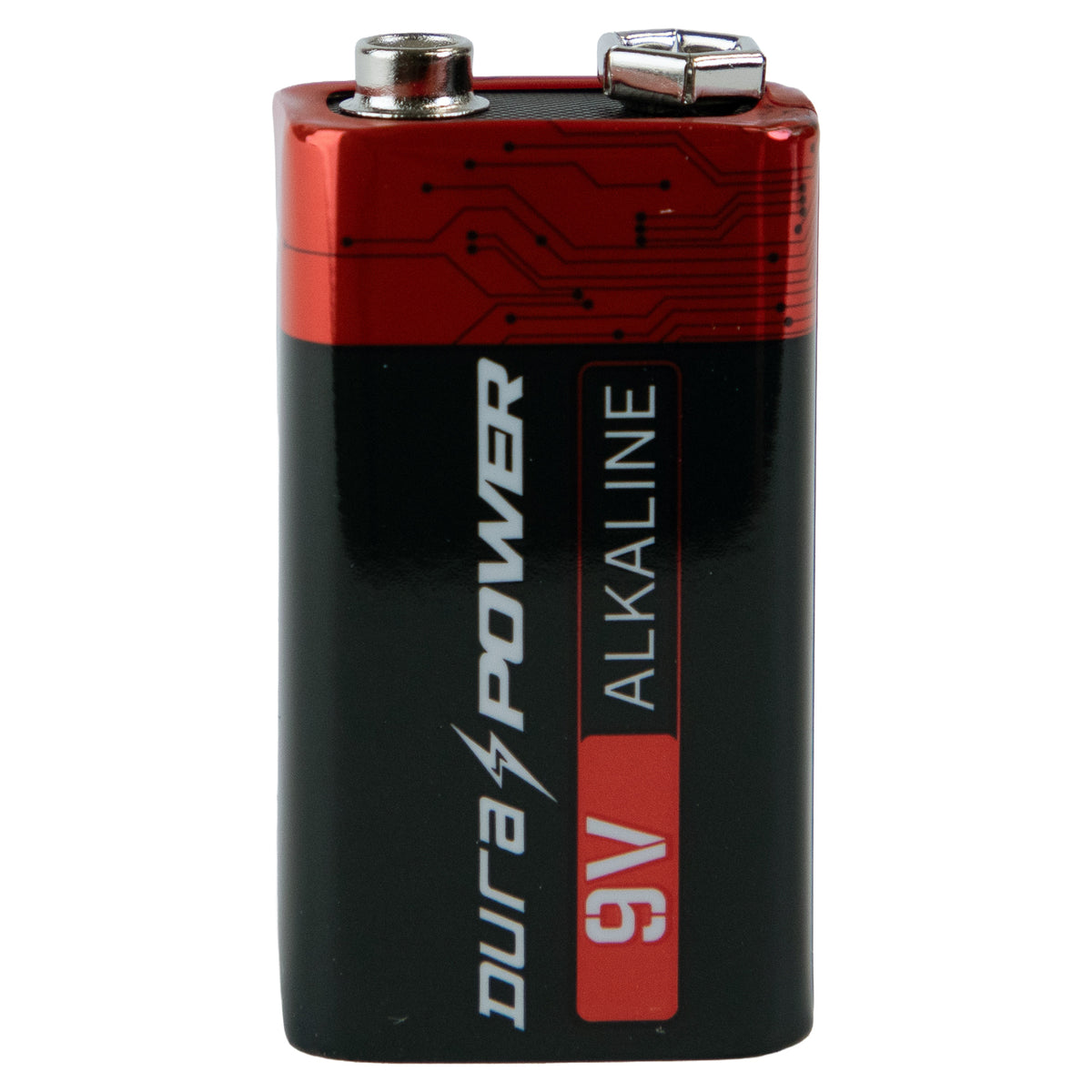 DuraPower 9V Alkaline Batteries (4-Pack)