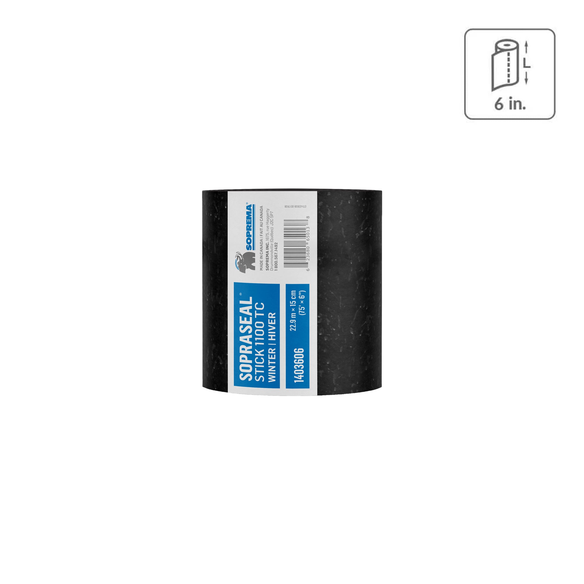 SOPRASEAL STICK 1100TC Winter Grade Flashing 6in x 75ft