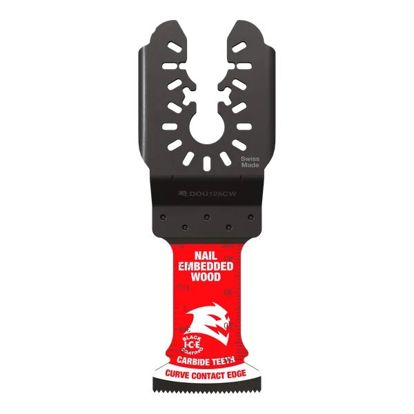 Diablo DOU125CW10 1-1/4 Inches Universal Carbide Teeth Oscillating Blades for Nail-Embedded Wood (10-Pack)