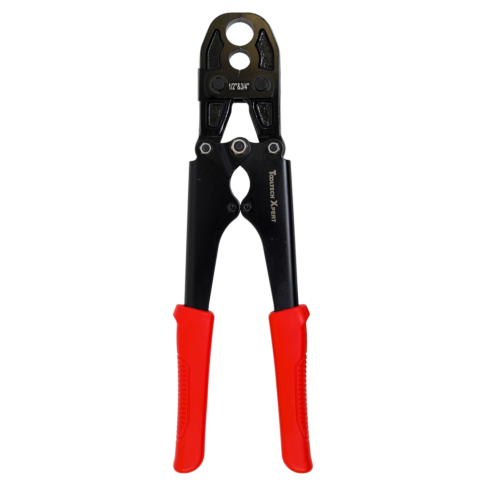 Tooltech Combo Pex Crimp Tool 1/2 in. & 3/4 in.