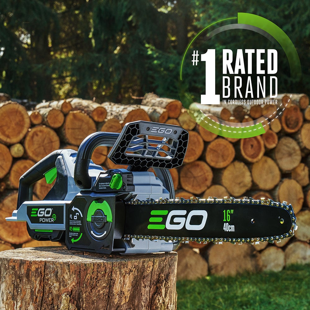EGO CS1613 56V POWER+ 16 in. Chainsaw Kit (40CC equivlant, w/2.5Ah Battery)