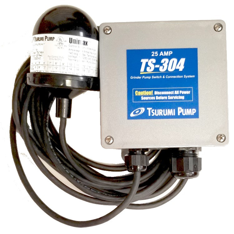 TSURUMI TS-304 QWIK PAK FLOAT SWITCH 25AMP (NK2-15)