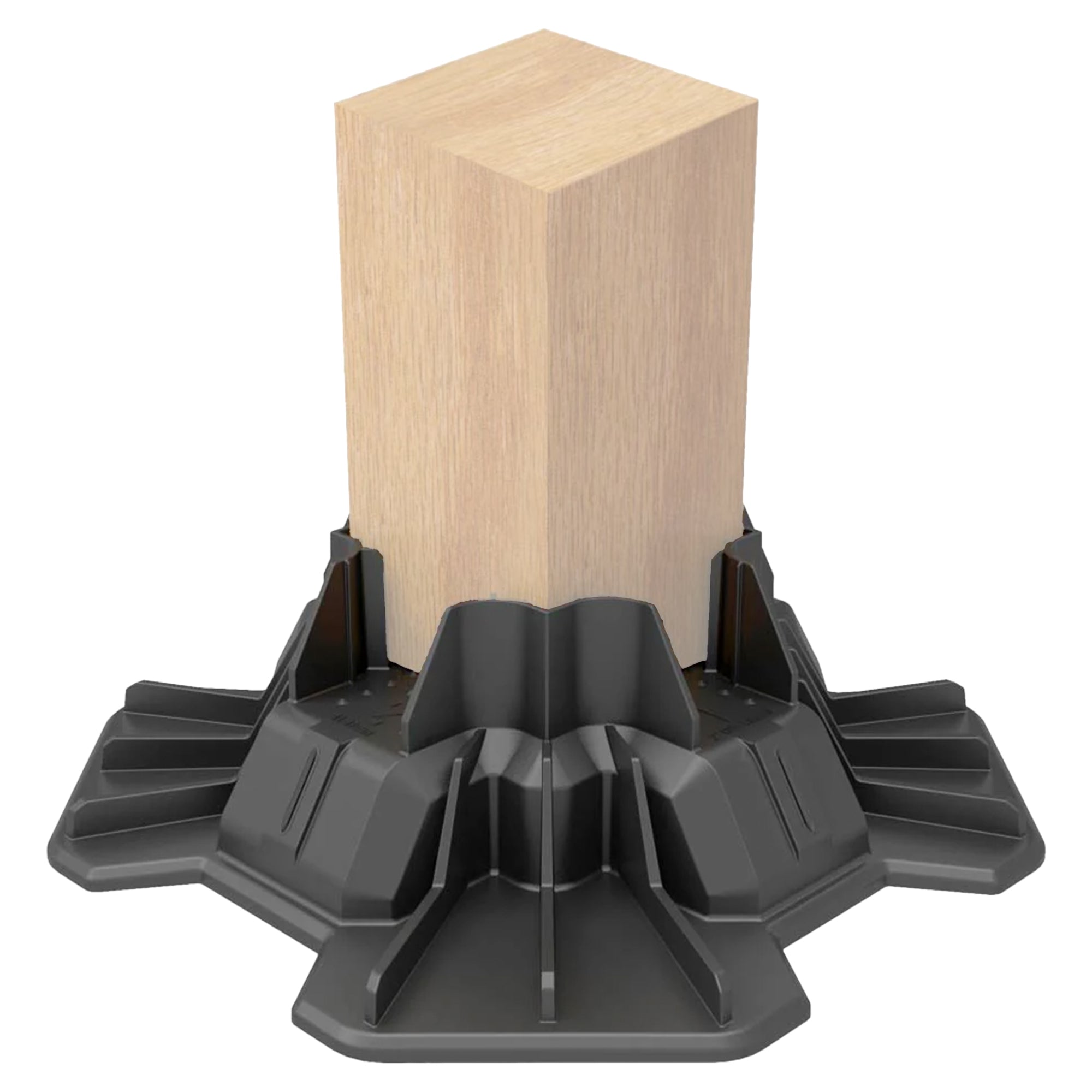 Tuffblock 12 in. x 12 in. x 3.5 in. Foundation Deck Block