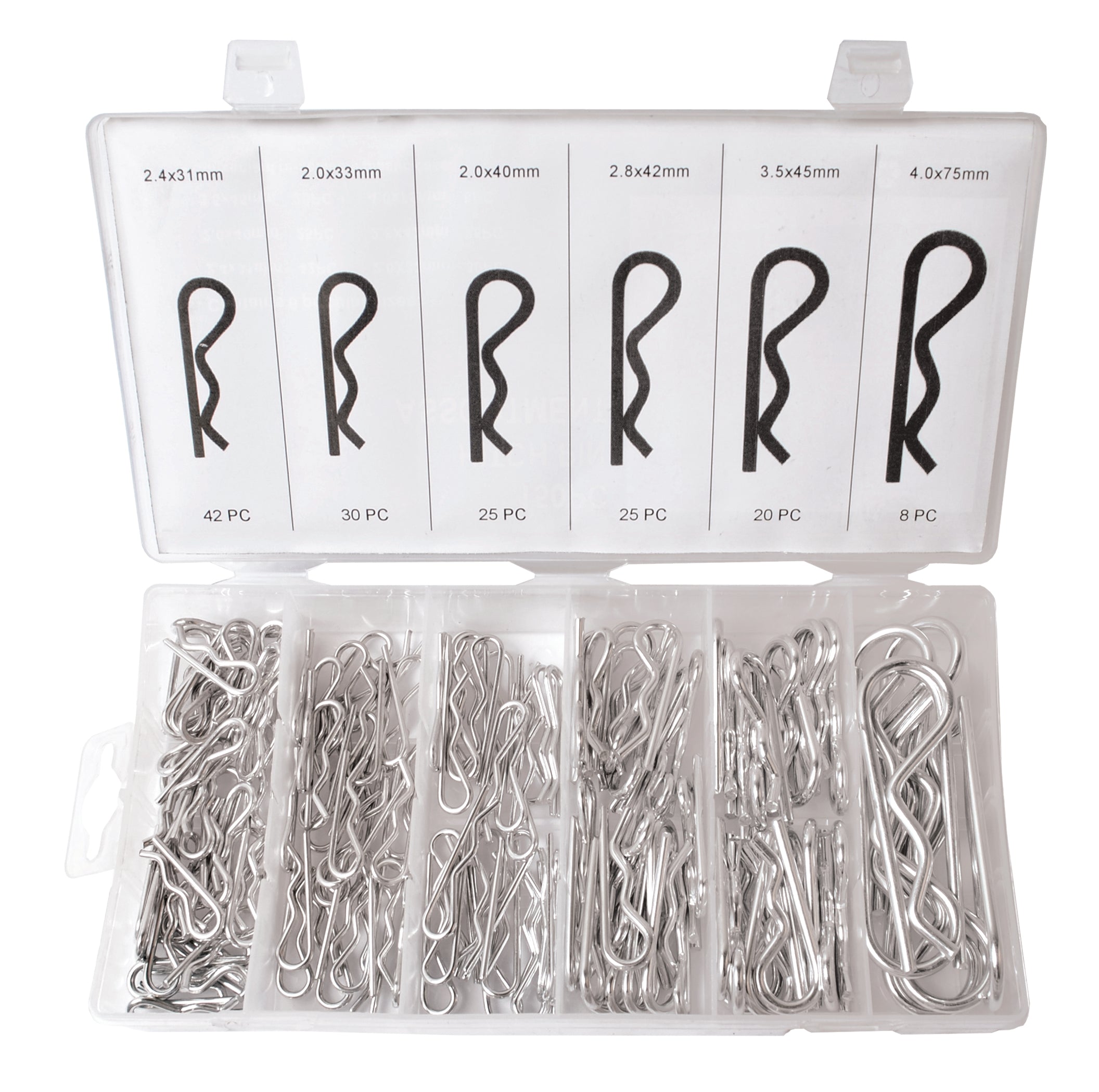 Braber 67.100.150 Hair Pin Assort. 150Pcs