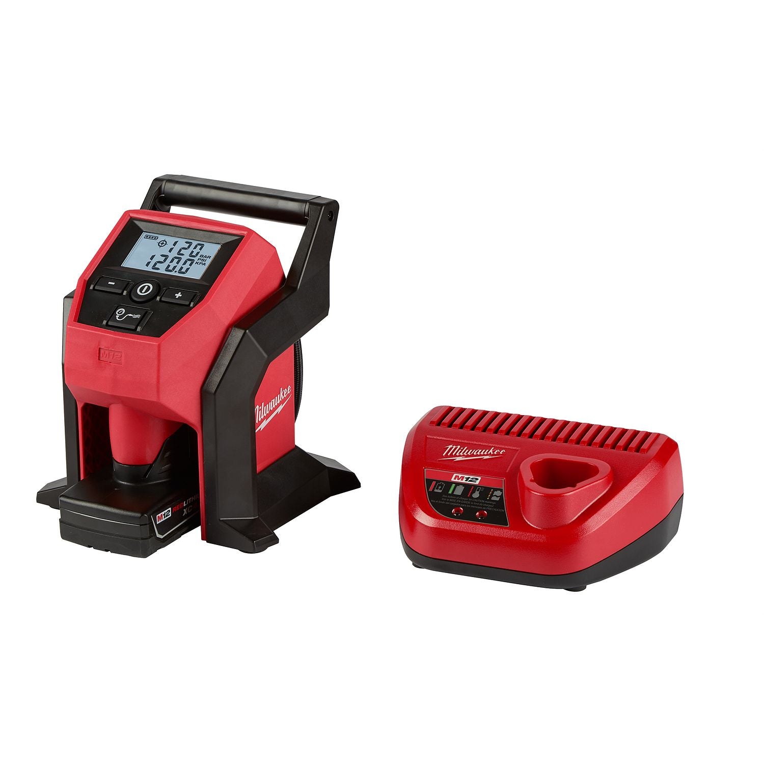 Milwaukee Promo 2475-21XC M12 Inflator Kit 4.0Ah