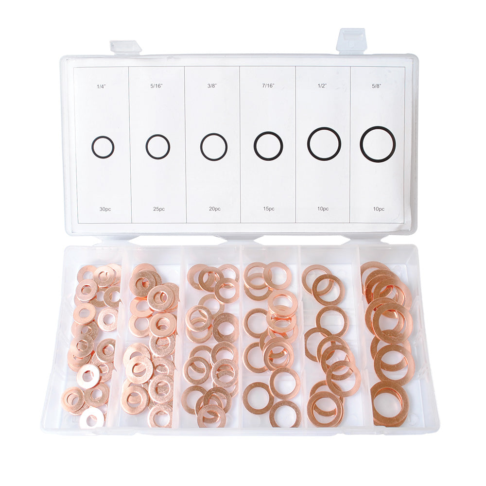 Braber 67.000.110 Washer, Copper Sae. 110Pcs