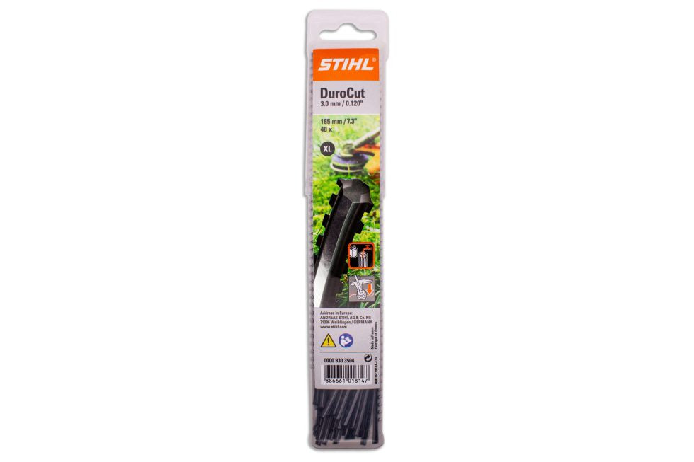 STIHL 00009303504 Durocut Trimmer Line Serrated 48 Pieces .080