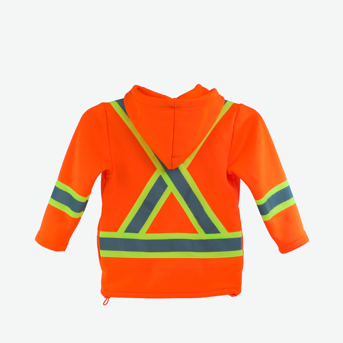 DuraDrive Kids Hi-Vis Fleece Safety Hoodie