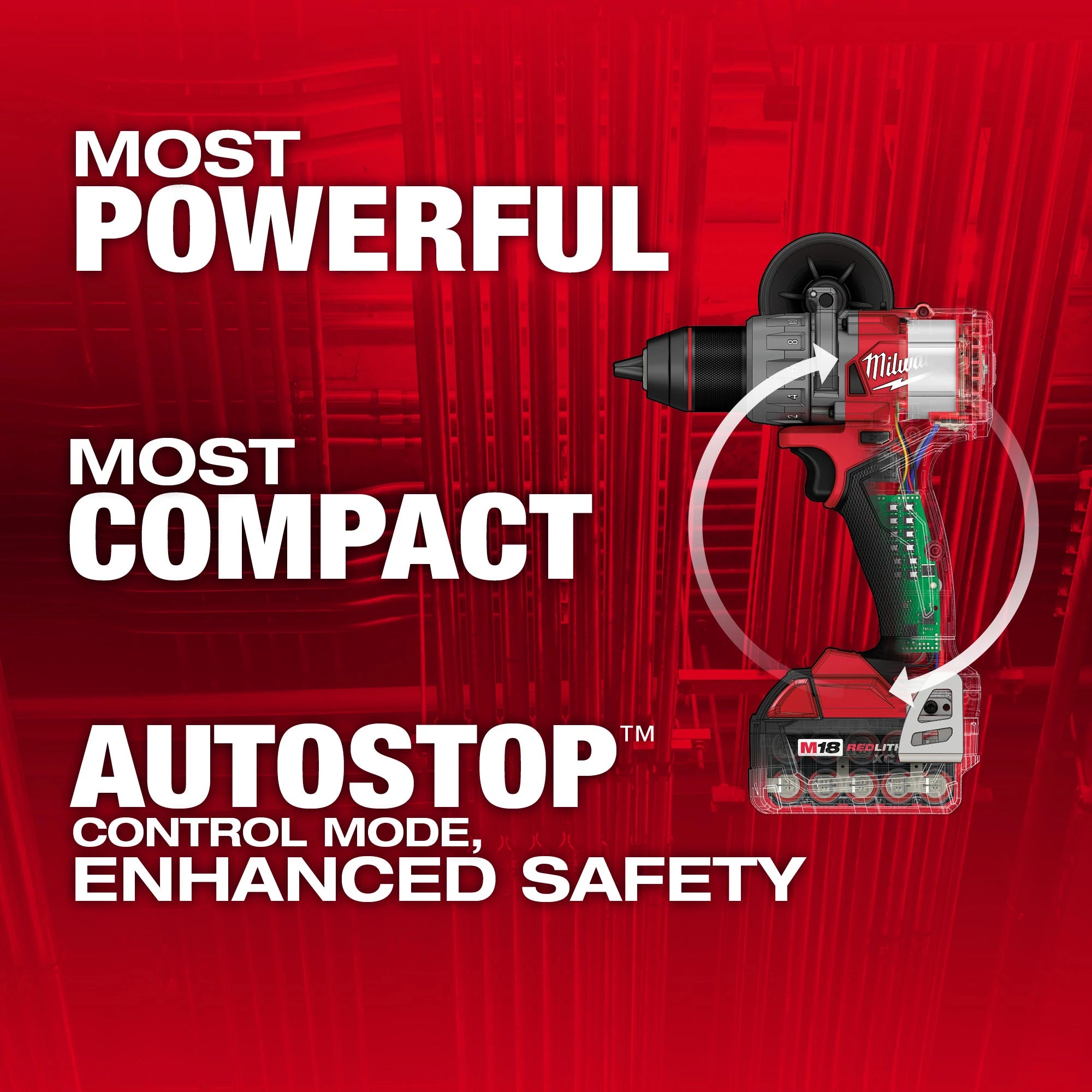 Milwaukee 2903-22 M18 Fuel Drill Kit 1/2 in., 5.0Ah