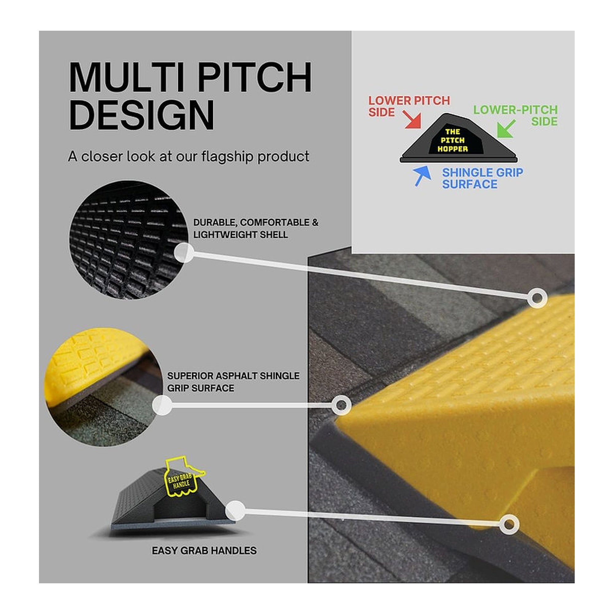 Primegrip 73-351 Pitch Hopper 32 in. dimensions