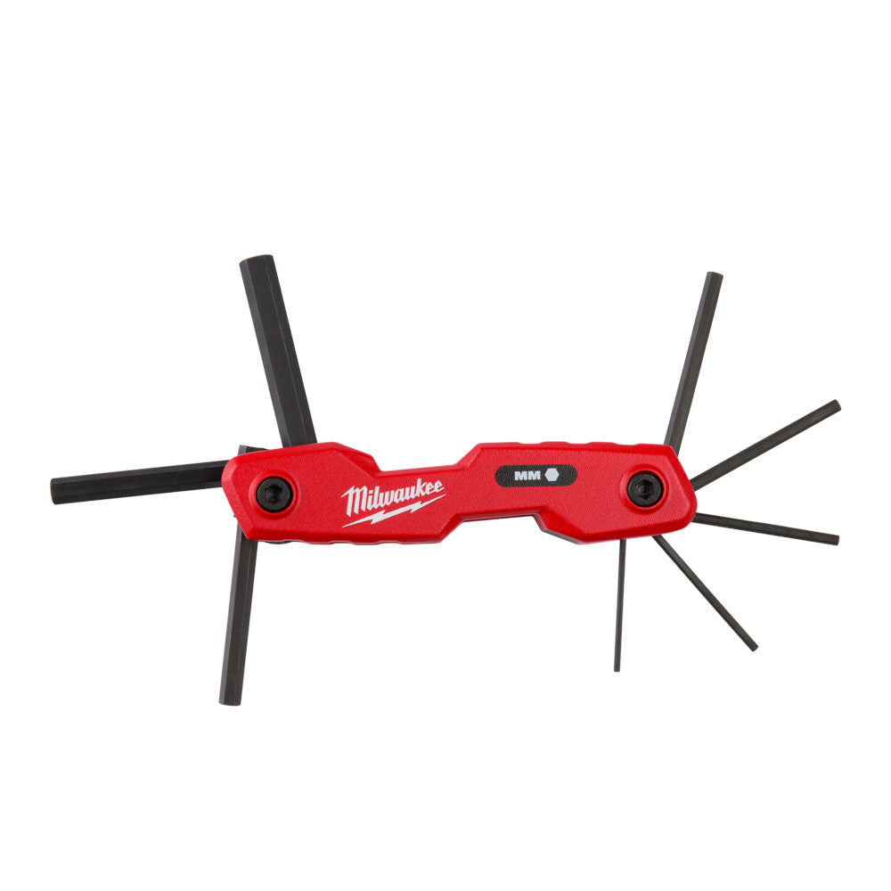 Milwaukee 48-22-2182 8-Key Folding Hex Key Set Metric