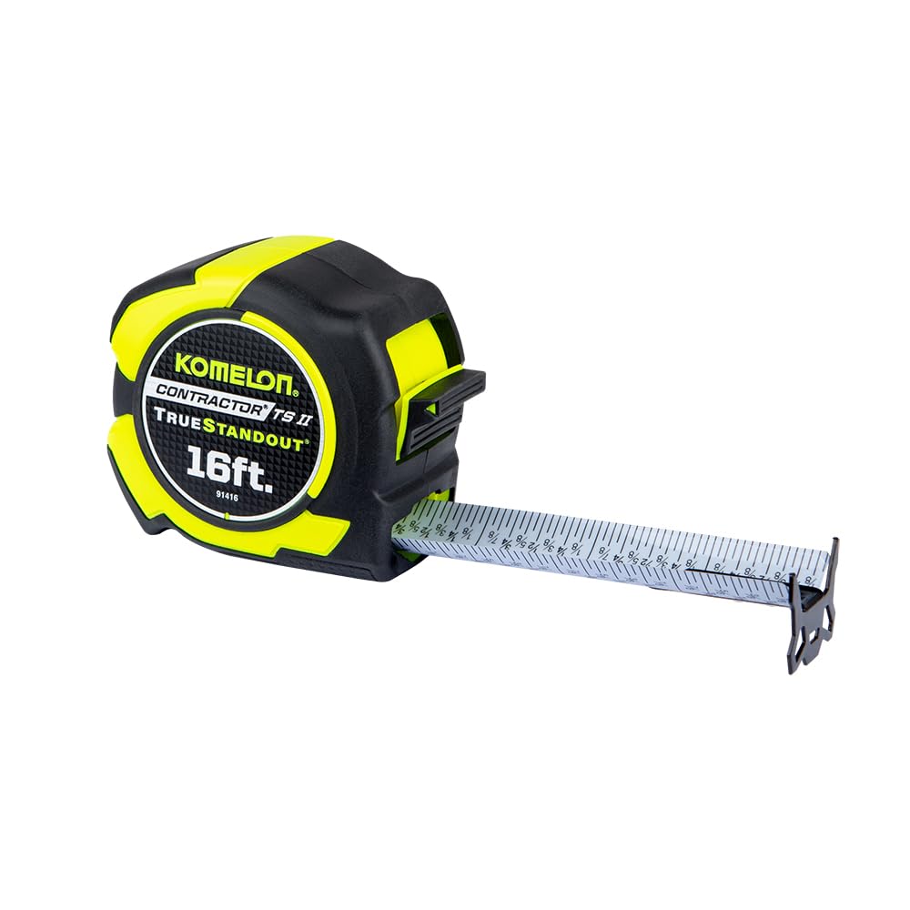 Komelon 16 ft.X1-1/4 in. Contractor TSII Imperial Tape Measure