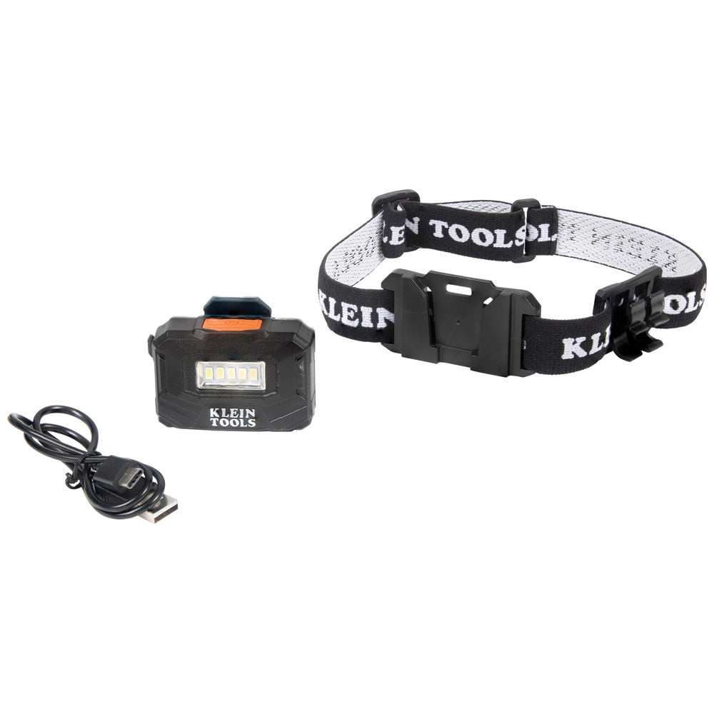Klein 56049 Rechargeable Lightarray Led Headlamp w/Adj Strap