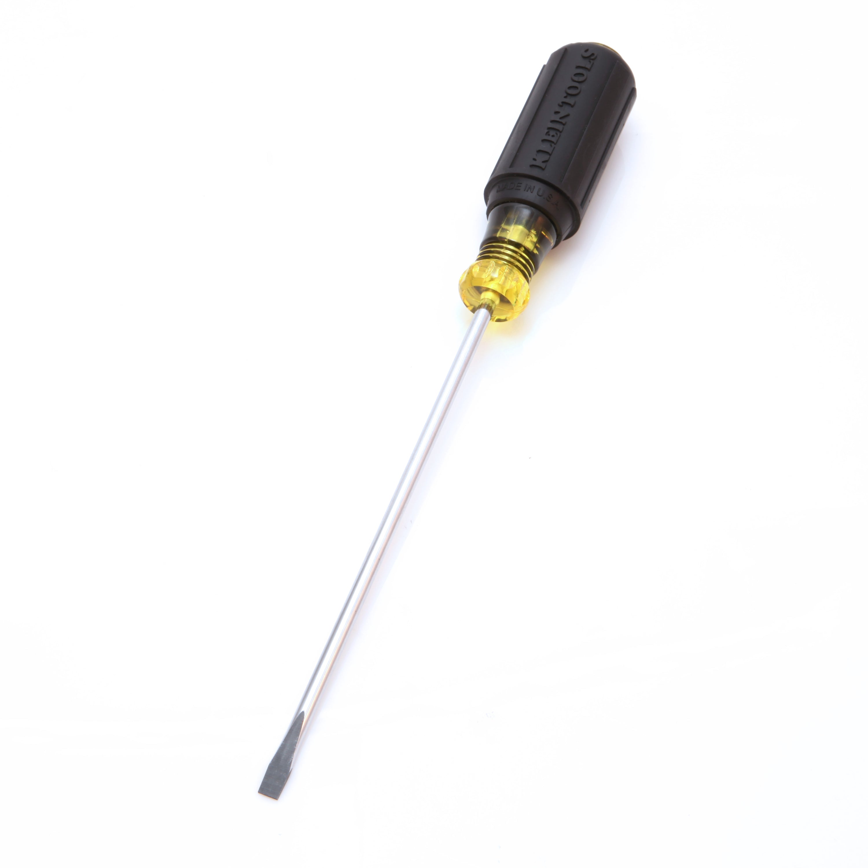 Klein 601-6 3/16 in. Cabinet Screwdriver 6 in. Round Shank
