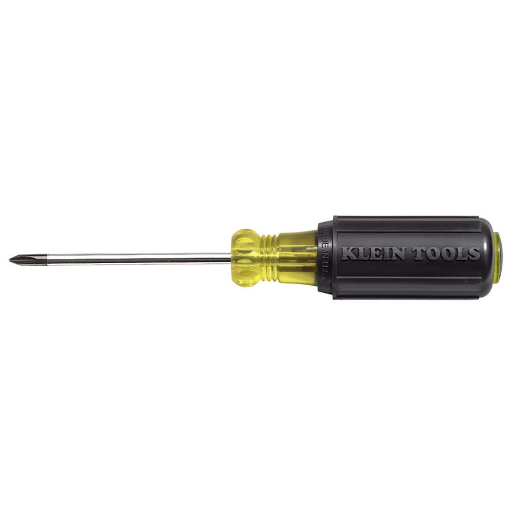 Klein 603-3 #1 Phillips Screwdriver 3 in. Round Shank